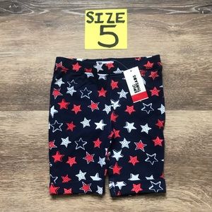 🇺🇸NWT Epic Threads Girls Size 5 Patriotic Shorts